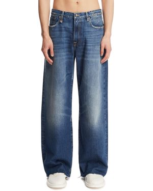 R13 Darcy Loose Jeans - Blue