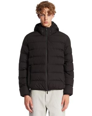 Moncler Hooded Down Jacket - Black