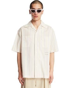 Calvin Klein Striped Shirt - White