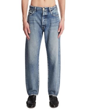 NEEDBY VINTAGE Five-Pocket Jeans - Blue