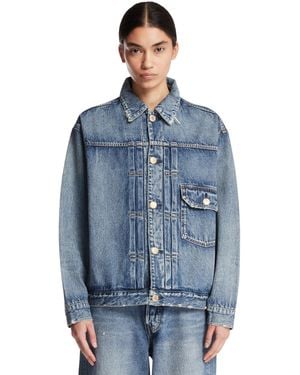 NEEDBY VINTAGE Nikko Denim Jacket - Blue