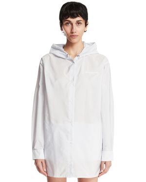 Alexander Wang Hooded Track Jacket - White