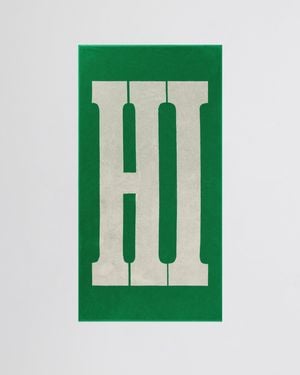 Phoebe Philo Hi-Towel - Green