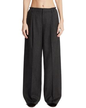 Alexander Wang Wool Tailored Trousers - Black