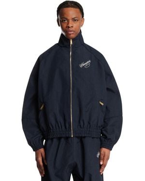 Willy Chavarria Ruff Rider Track Jacket - Blue