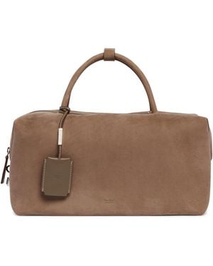 Max Mara Holdall Large Bauletto Bag - Brown