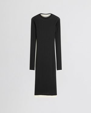Phoebe Philo Hug Dress - Black