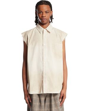 Gallery Department Sleeveless Shirt - White