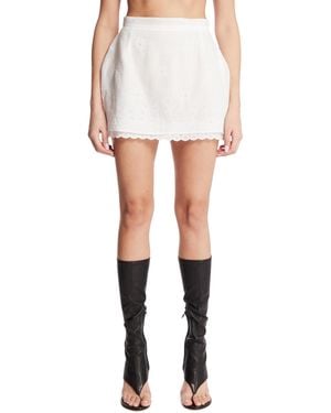 Magda Butrym Hourglass Skirt - White
