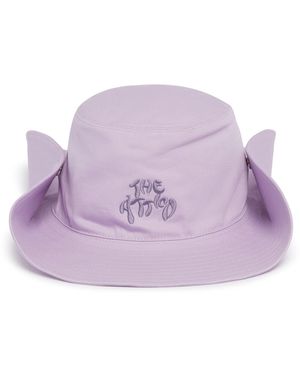 The Attico Logo Cap - Purple