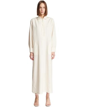 Umit Benan Medina Long-Sleeve Shirt - White