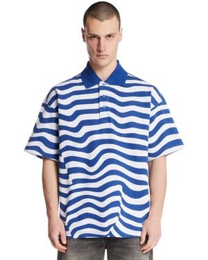 Napapijri X Martine Rose Polo Ego Pique - Blu