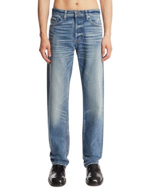 Antik Denim The California Relaxed Straight Jeans - Blue