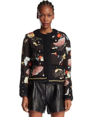 Undercover Printed Cotton Jacket - Black