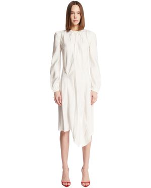 Lemaire Asymmetric Dress - White