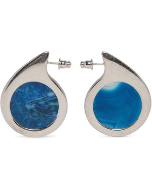Panconesi Orecchini Dusk Piccoli Argentati - Blu