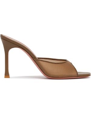 AMINA MUADDI Alexa Slippers - Brown