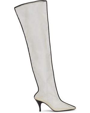 Herbert Levine Drawing A Blank 85 Boots - White
