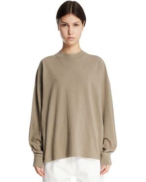 The Row Cotton Raveena T-Shirt - Natural