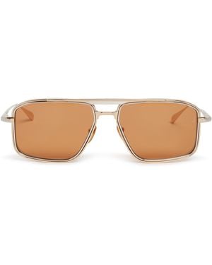 Jacques Marie Mage Earl Darjeeling Sunglasses - Metallic