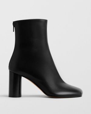 Phoebe Philo Tug Ankle Boot - Black