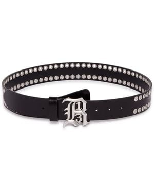 R13 Studded Belt - Black
