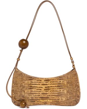 Jacquemus Borsa A Spalla Le Bisou Perle - Bianco