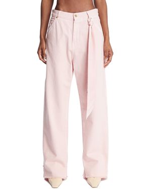 DARKPARK Oversized Carpenter Jeans - Pink