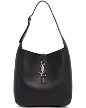 Saint Laurent Small Le 5 A 7 Bag - Black