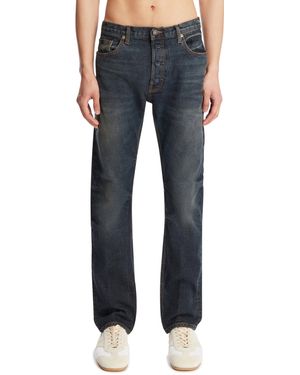 Antik Denim Straight-Leg Jeans - Blue