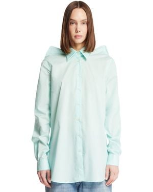 JULIE KEGELS Washing Line Shirt - Blue