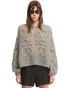 Loewe Maglione Anagram Grigio