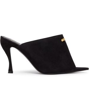 Balenciaga Midnight City 95 Mules - Black