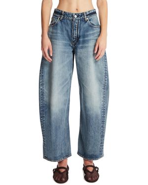 Alaïa Rodeo Denim Trousers - Blue