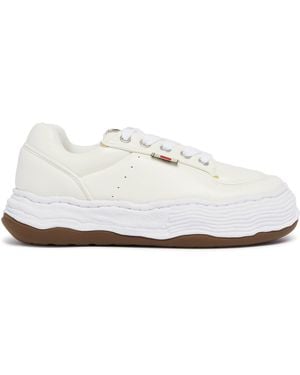 Maison Mihara Yasuhiro Oliver Og Sole Trainers - White