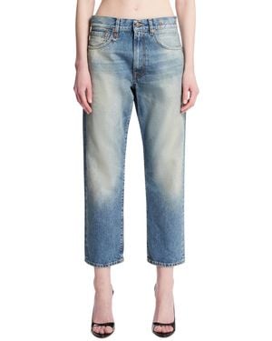 R13 Boyfriend Jeans - Blue