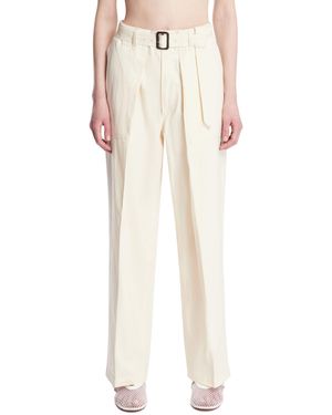 Rainmaker Cotton Trousers - Natural