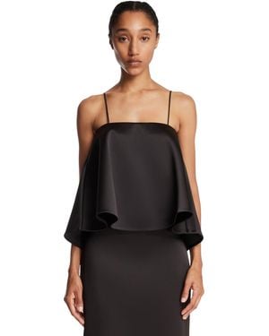 Rohe Top Peplum - Nero
