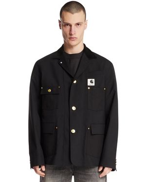 Sacai X Carhartt Wip Suiting Duck Jacket - Black