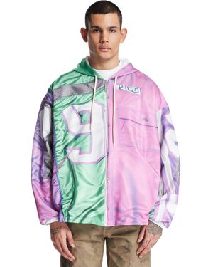 PDF Patchwork Sweatshirt - Pink