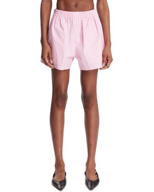 Balenciaga Striped Shorts - Pink