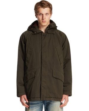 Massimo Osti Studio Padded Parka Jacket - Brown