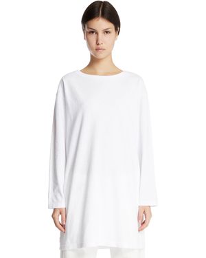 The Row Cotton Oversized T-Shirt - White