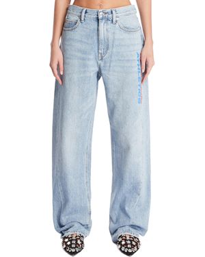 Alexander Wang Baggy Jeans - Blue