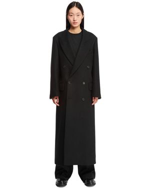 ARMARIUM Wool Hadi Coat - Black