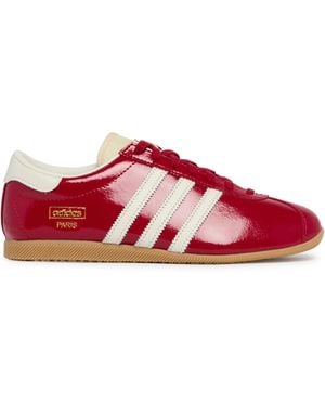 adidas Originals Leather Paris Trainers - Red