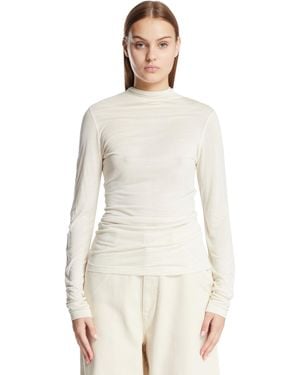 Lemaire Bow Top - White