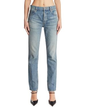 Saint Laurent Five-Pocket Jeans - Blue