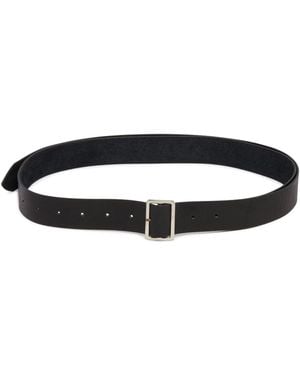 Undercover Leather Belt - Black