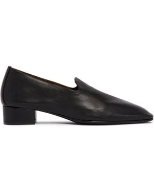 Herbert Levine Leather Loafers - Black